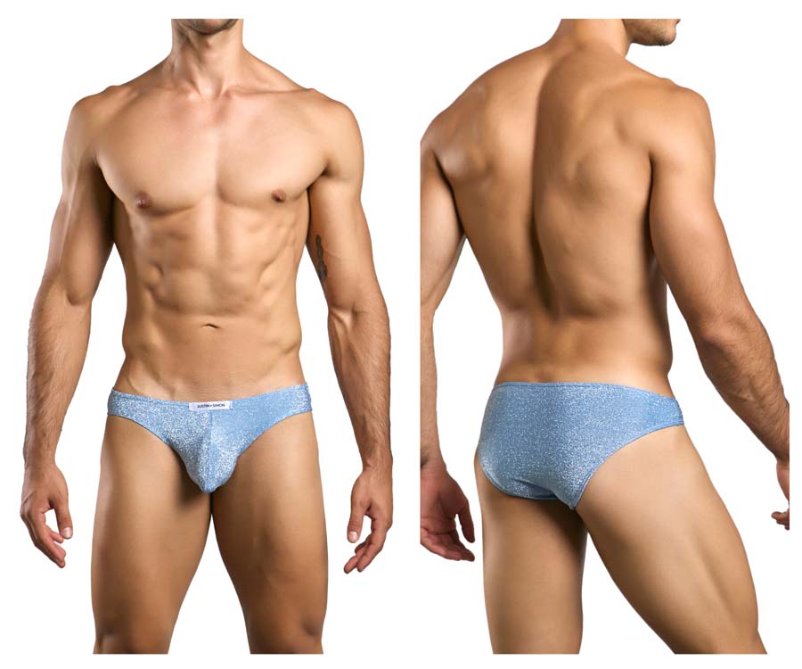 [JUSTIN+SIMON] Classic Bikini Lurex Blue (XSJ01)